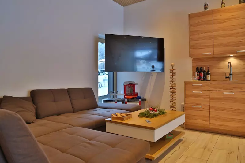 Tiefgarage, Skiraum, Aufenthaltsraum, Appartements Ennemoser in Mellau