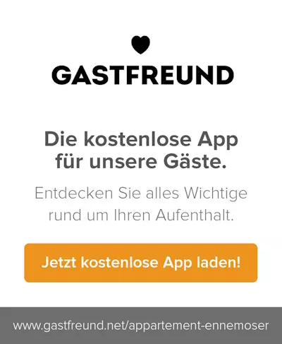 Gastfreund App, Appartements Ennemoser